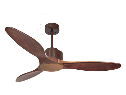 Ventilador de techo Reversible Termostato Wifi Motor DC Techos Inclinados Mando a Distancia Hypersilence Memoria
