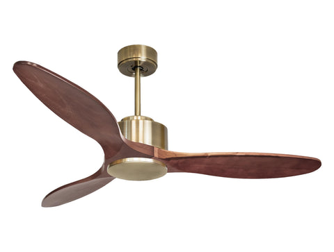 Ventilador de techo Reversible Termostato Wifi Motor DC Techos Inclinados Mando a Distancia Hypersilence Memoria