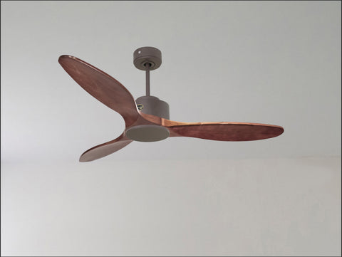 Ventilador de techo Reversible Termostato Wifi Motor DC Techos Inclinados Mando a Distancia Hypersilence Memoria