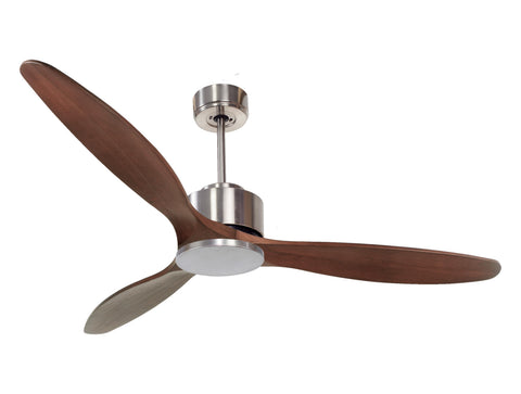Ventilador de techo Reversible Termostato Wifi Motor DC Techos Inclinados Mando a Distancia Hypersilence Memoria