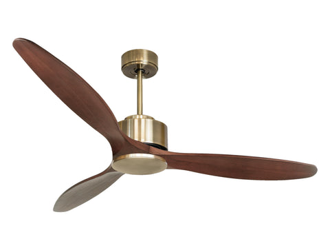 Ventilador de techo Reversible Termostato Wifi Motor DC Techos Inclinados Mando a Distancia Hypersilence Memoria