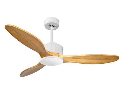 Ventilador de techo Reversible Termostato Wifi Motor DC Techos Inclinados Mando a Distancia Hypersilence Memoria