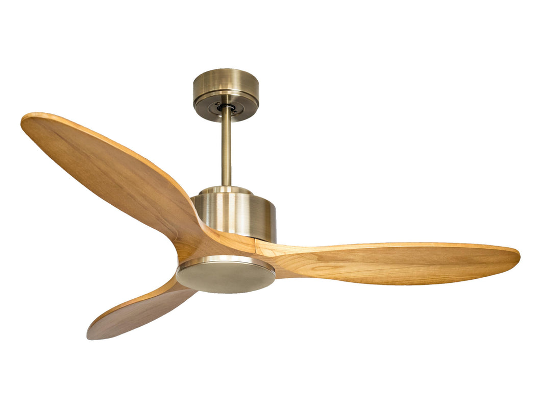 Ventilador de techo Reversible Termostato Wifi Motor DC Techos Inclinados Mando a Distancia Hypersilence Memoria