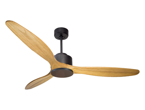 Ventilador de techo Reversible Termostato Wifi Motor DC Techos Inclinados Mando a Distancia Hypersilence Memoria