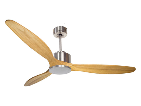 Ventilador de techo Reversible Termostato Wifi Motor DC Techos Inclinados Mando a Distancia Hypersilence Memoria