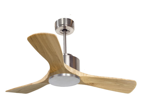 Ventilador de techo Reversible Termostato Wifi Motor DC Techos Inclinados Mando a Distancia Hypersilence Memoria