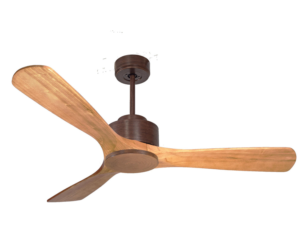 Ventilador de techo Reversible Termostato Wifi Motor DC Techos Inclinados Mando a Distancia Hypersilence Memoria