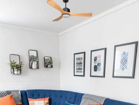 Ventilador de Techo Ultra silencioso de bajo consumo DC ParosD132C02LED67411