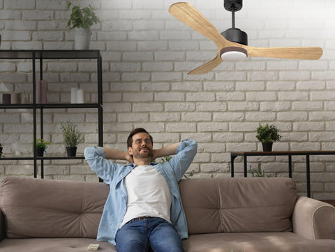 Ventilador de Techo Ultra silencioso de bajo consumo DC ParosD132C02LED67411