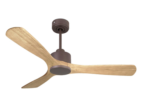 Ventilador de techo Reversible Termostato Wifi Motor DC Techos Inclinados Mando a Distancia Hypersilence Memoria 1