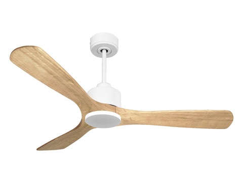 Ventilador de techo Reversible Termostato Wifi Motor DC Techos Inclinados Mando a Distancia Hypersilence Memoria 1