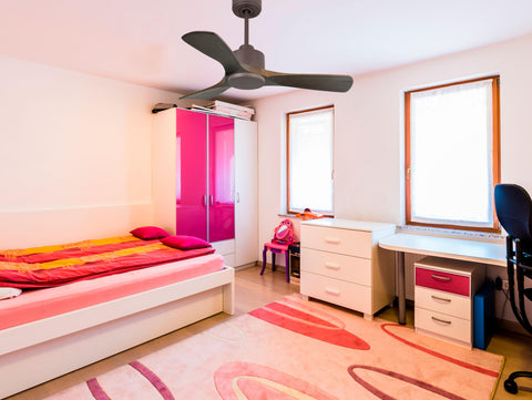 Ventilador de techo Reversible Termostato Wifi Motor DC Techos Inclinados Mando a Distancia Hypersilence Memoria 3