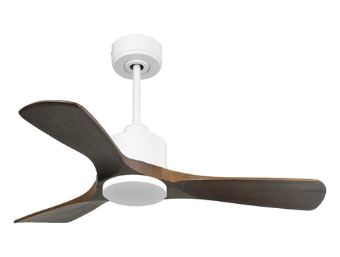 Ventilador de techo Reversible Termostato Wifi Motor DC Techos Inclinados Mando a Distancia Hypersilence Memoria 1