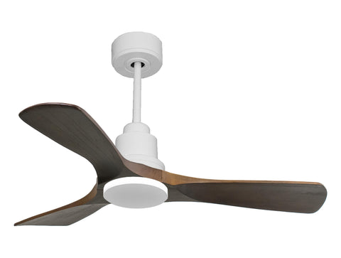 Ventilador de techo Reversible Termostato Wifi Motor DC Techos Inclinados Mando a Distancia Hypersilence Memoria 1