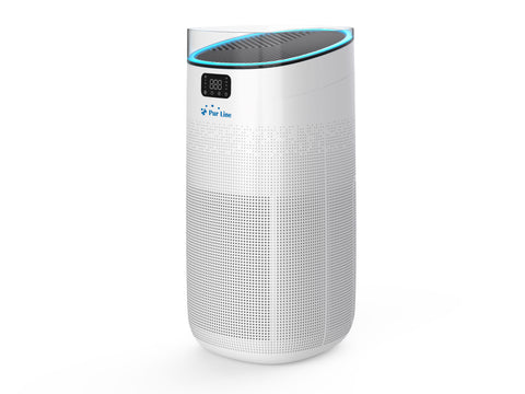 Purificador de aire con filtro HEPA H13, PM2, ionizador, pantalla LED táctil, 3 velocidades y modo AUTO para superficies de 50m2