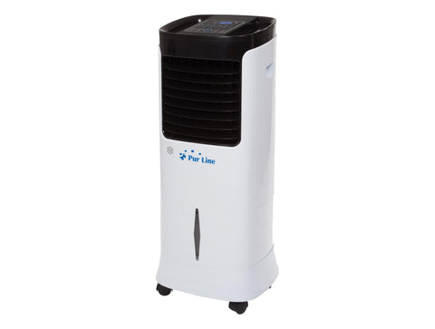 Climatizador evaporativo con ruedas de gran caudal y bajo consumo