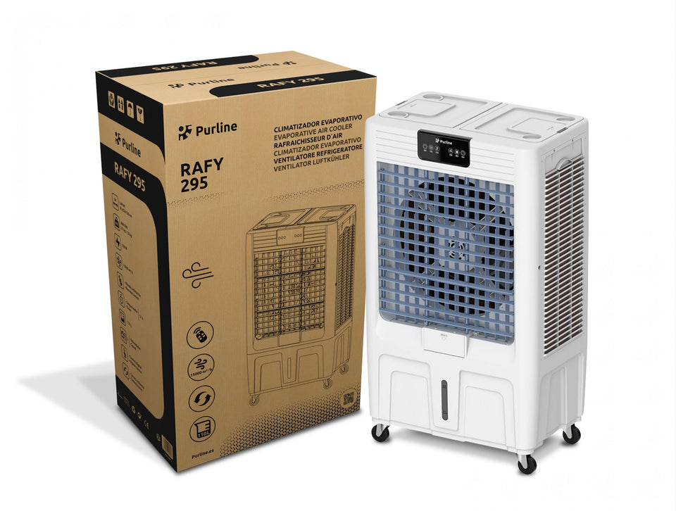 Climatizador Evaporativo de Gran Caudal con panel celulosa