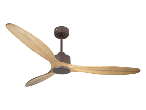 Ventilador de techo Reversible Termostato Wifi Motor DC Techos Inclinados Mando a Distancia Hypersilence Memoria 1