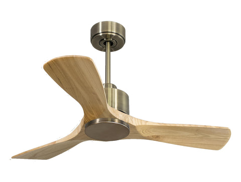 Ventilador de techo Reversible Termostato Wifi Motor DC Techos Inclinados Mando a Distancia Hypersilence Memoria 1
