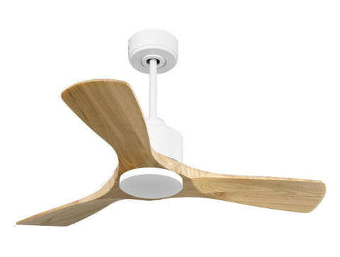 Ventilador de techo Reversible Termostato Wifi Motor DC Techos Inclinados Mando a Distancia Hypersilence Memoria 1