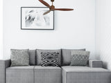 Ventilador de techo Reversible Termostato Wifi Motor DC Techos Inclinados Mando a Distancia Hypersilence Memoria 3