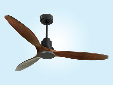 Ventilador de techo Reversible Termostato Wifi Motor DC Techos Inclinados Mando a Distancia Hypersilence Memoria 3