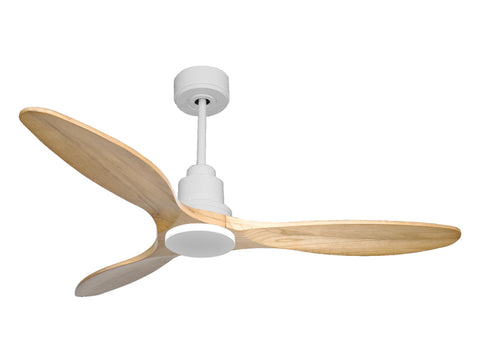 Ventilador de techo Reversible Termostato Vendible Pais Wifi Motor DC Techos Inclinados Mando a Distancia Hypersilence Memoria 1