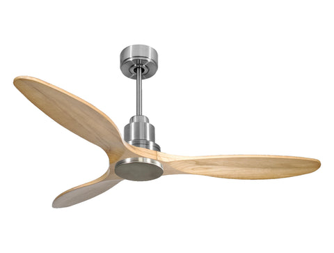 Ventilador de techo Reversible Termostato Wifi Motor DC Techos Inclinados Mando a Distancia Hypersilence Memoria 1