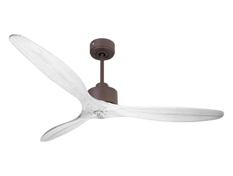 Ventilador de techo Modo Invierno/Verano Termostato Dimable Wifi Motor DC Techos Inclinados Mando a Distancia Luz tres tonos Hypersilence Memoria