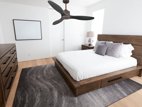 Ventilador de techo Reversible Termostato Wifi Motor DC Techos Inclinados Mando a Distancia Hypersilence Memoria 7