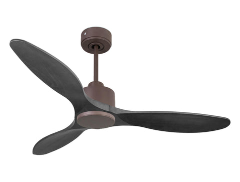 Ventilador de techo Reversible Termostato Wifi Motor DC Techos Inclinados Mando a Distancia Hypersilence Memoria 1