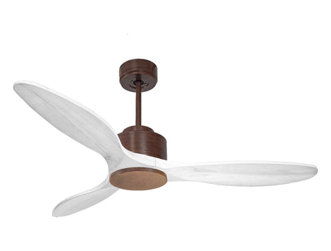 Ventilador de techo Modo Invierno/Verano Termostato Wifi Motor DC Techos Inclinados Mando a Distancia Hypersilence Memoria