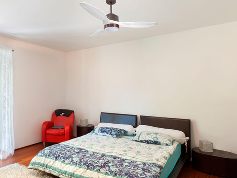 Ventilador de techo Wifi Motor DC Mando a Distancia Luz tres tonos Hypersilence Memoria