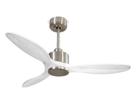 Ventilador de techo Reversible Termostato Wifi Motor DC Techos Inclinados Mando a Distancia Hypersilence Memoria