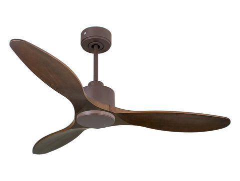 Ventilador de techo Reversible Termostato Wifi Motor DC Techos Inclinados Mando a Distancia Hypersilence Memoria 1