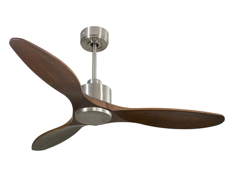 Ventilador de techo Reversible Termostato Wifi Motor DC Techos Inclinados Mando a Distancia Hypersilence Memoria 1