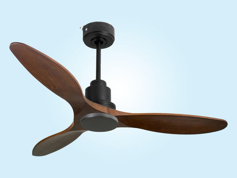 Ventilador de techo Reversible Termostato Wifi Motor DC Techos Inclinados Mando a Distancia Hypersilence Memoria 5