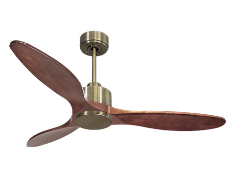 Ventilador de techo Reversible Termostato Wifi Motor DC Techos Inclinados Mando a Distancia Hypersilence Memoria 1