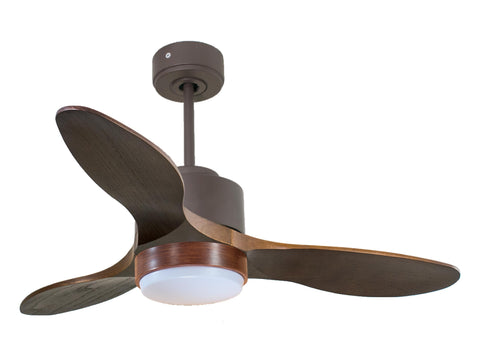 Ventilador de Techo Ultra silencioso de bajo consumo DC SombreroD106C02LED65507