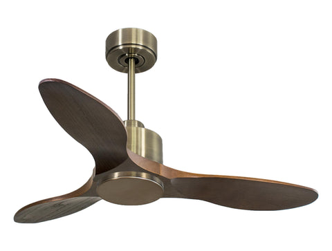 Ventilador de techo Reversible Termostato Wifi Motor DC Techos Inclinados Mando a Distancia Hypersilence Memoria 1