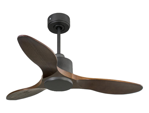 Ventilador de techo Reversible Termostato Wifi Motor DC Techos Inclinados Mando a Distancia Hypersilence Memoria 1