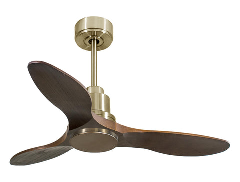 Ventilador de techo Reversible Termostato Wifi Motor DC Techos Inclinados Mando a Distancia Hypersilence Memoria 1