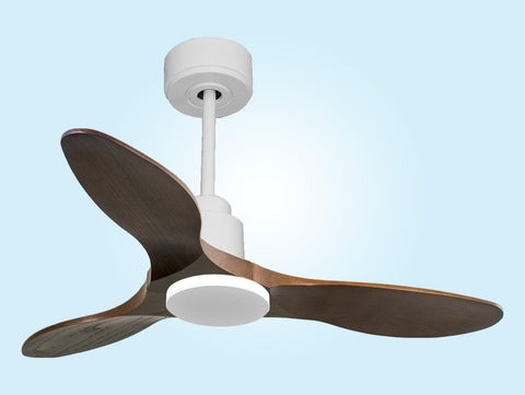 Ventilador de techo Reversible Termostato Wifi Motor DC Techos Inclinados Mando a Distancia Hypersilence Memoria 4