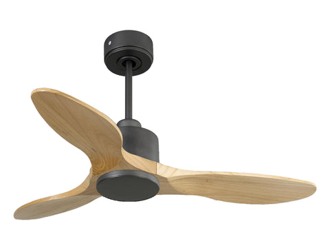 Ventilador de techo Reversible Termostato Wifi Motor DC Techos Inclinados Mando a Distancia Hypersilence Memoria 1