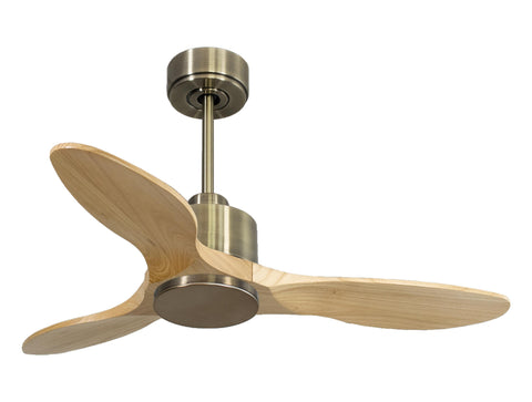 Ventilador de techo Reversible Termostato Wifi Motor DC Techos Inclinados Mando a Distancia Hypersilence Memoria 1