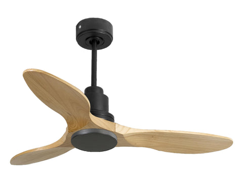 Ventilador de techo Reversible Termostato Wifi Motor DC Techos Inclinados Mando a Distancia Hypersilence Memoria 1