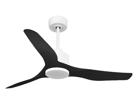 Ventilador de techo Reversible Termostato Wifi Motor DC Techos Inclinados Mando a Distancia Adaptador 2/3 Aspas Hypersilence Memoria 1