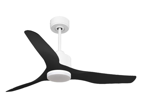 Ventilador de techo Reversible Termostato Dimable Wifi Motor DC Techos Inclinados Mando a Distancia Luz tres tonos Adaptador 2/3 Aspas Hypersilence Memoria 1