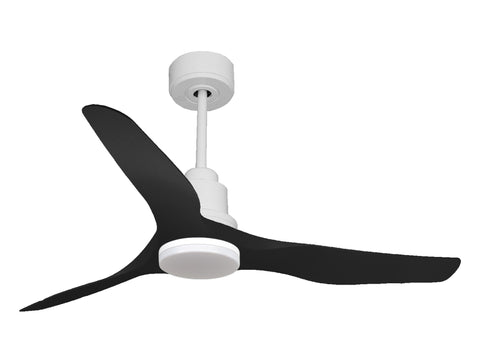 Ventilador de techo Reversible Termostato Dimable Wifi Motor DC Techos Inclinados Mando a Distancia Luz tres tonos Adaptador 2/3 Aspas Hypersilence Memoria 1