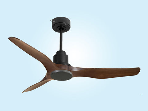 Ventilador de techo Reversible Termostato Wifi Motor DC Techos Inclinados Mando a Distancia Adaptador 2/3 Aspas Hypersilence Memoria 3